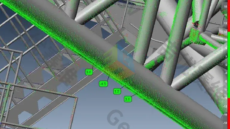 三维激光扫描技术在钢结构检测中的应用